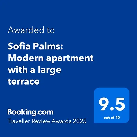 Palms: Modern With A Large Terrace * Szófia